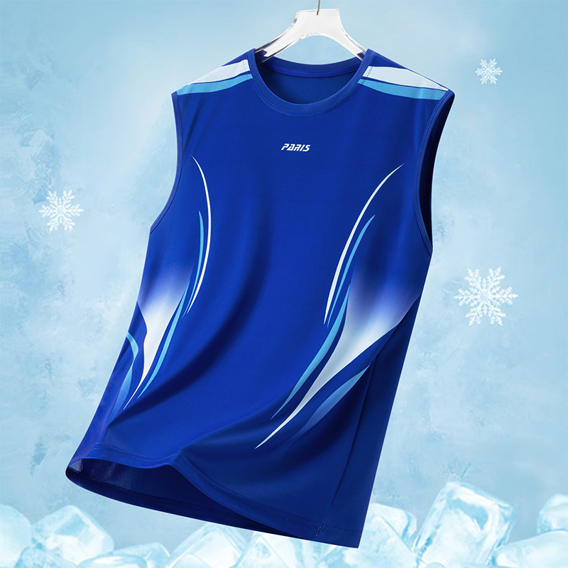 Running Gear Youth - Camiseta Regata Esportiva Masculina com Degradê,