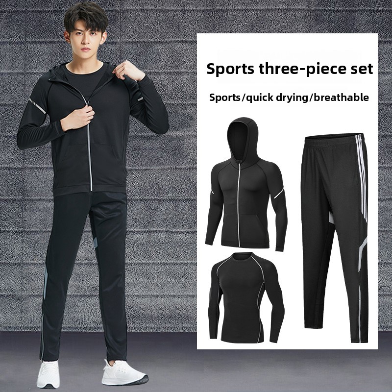 Running Gear Youth - Conjunto Esportivo Masculino para Corrida, Secagem