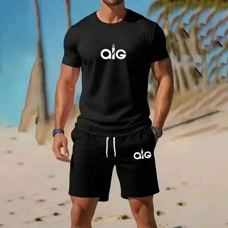 Running Gear Youth - Conjunto esportivo casual da moda de