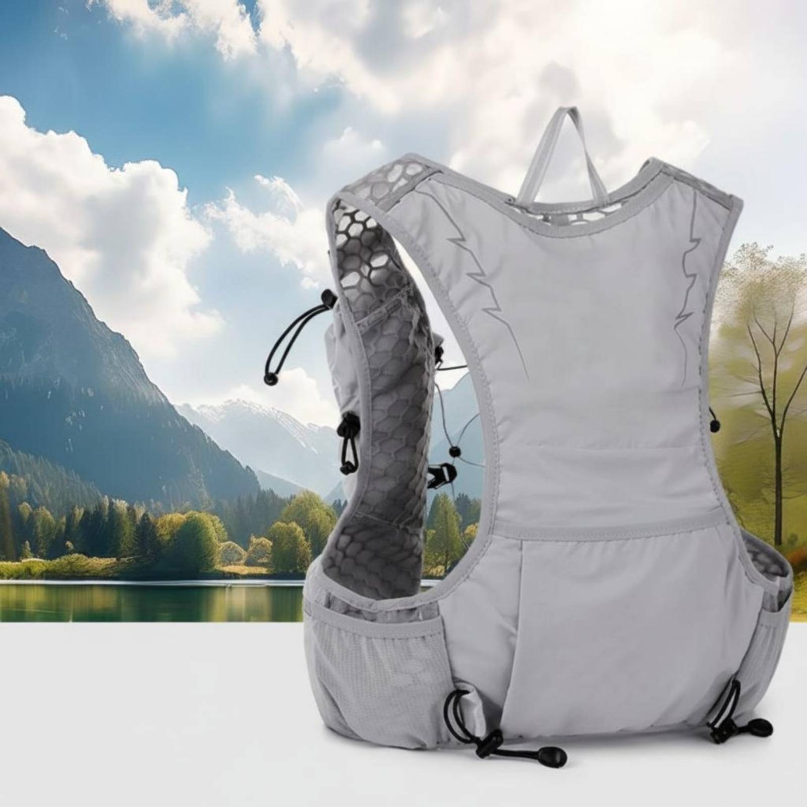 Running Gear Design - Colete de Hidratação Respirável com Malha