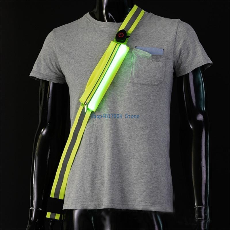 T3LB Faixa cinto reflexivo LED - Running Gear Night avaliação e preço