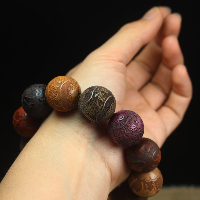 Pulseira budista de sândalo es - Running Gear Design avaliação e preço