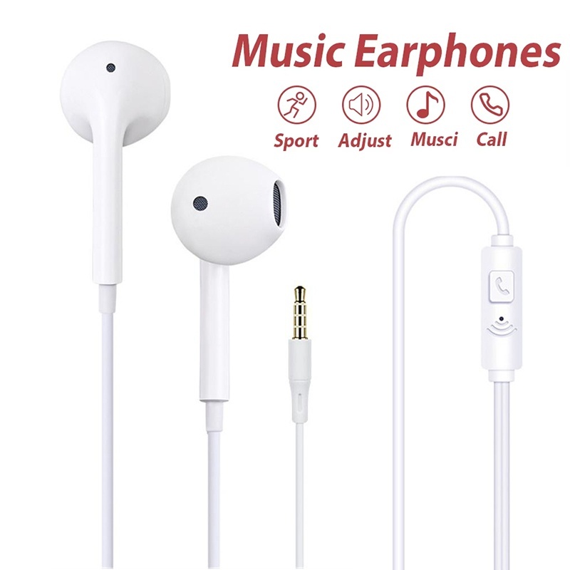 Fone de ouvido com fio de 3,5  - Running Gear Headphones avaliação e preço