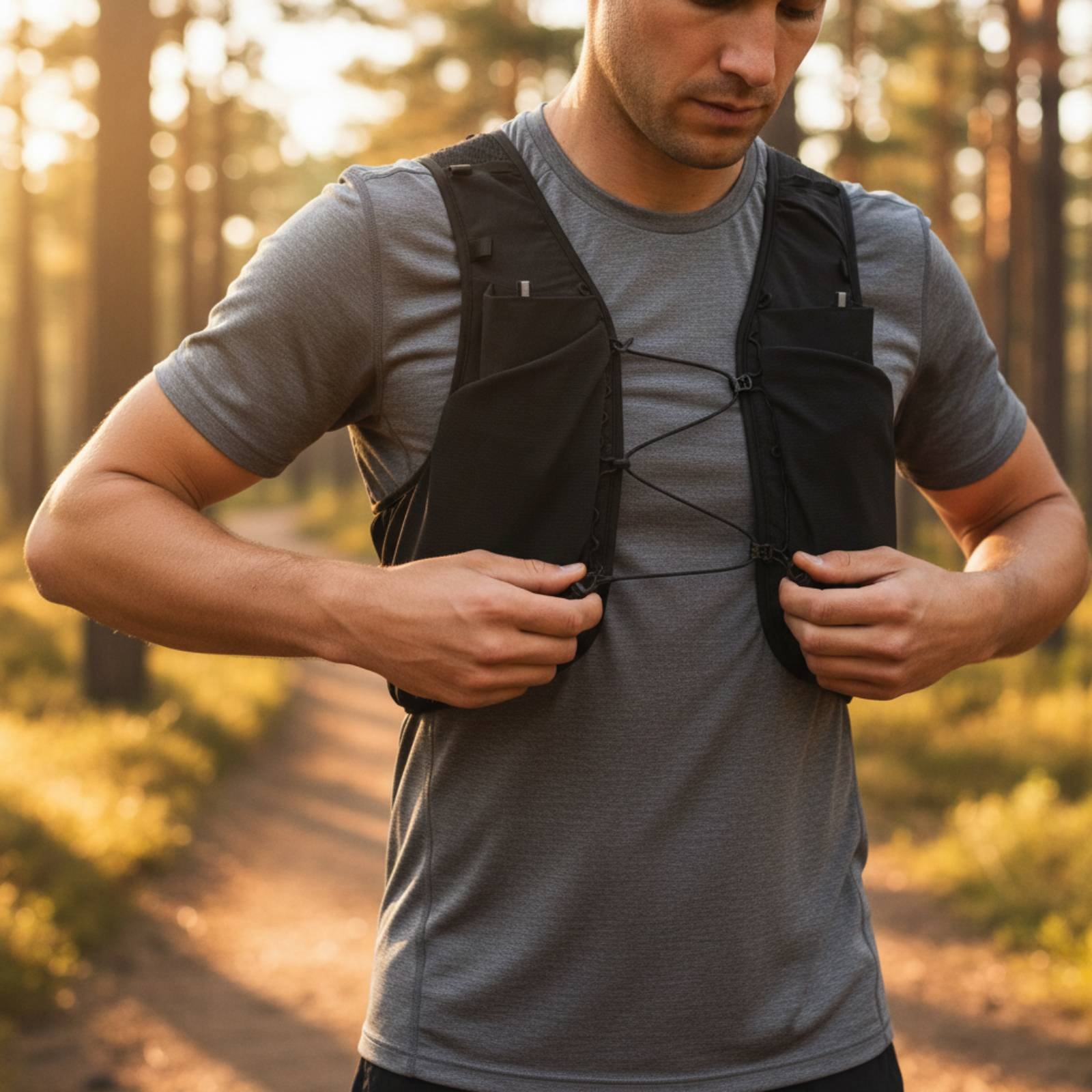 Colete de corrida leve, respir - Reflective Running Gear Vest avaliação e preço