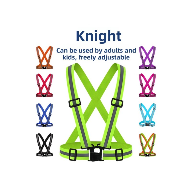 Colete Refletivo Ajustável e L - Reflective Running Gear Vest avaliação e preço