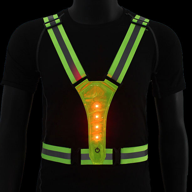 Colete de segurança LED ajustá - Running Gear Night avaliação e preço