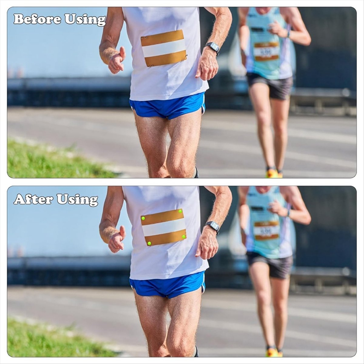 ABJX 12 Peças Clipes para Núme - Running Gear For Marathon avaliação e preço
