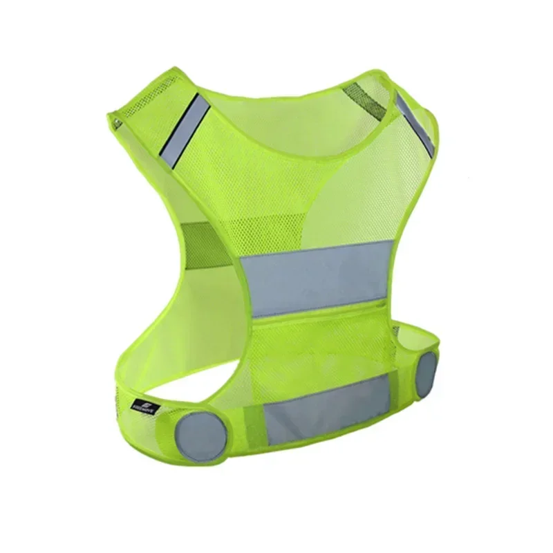 1 conjunto de colete fluoresce - Reflective Running Gear Vest avaliação e preço