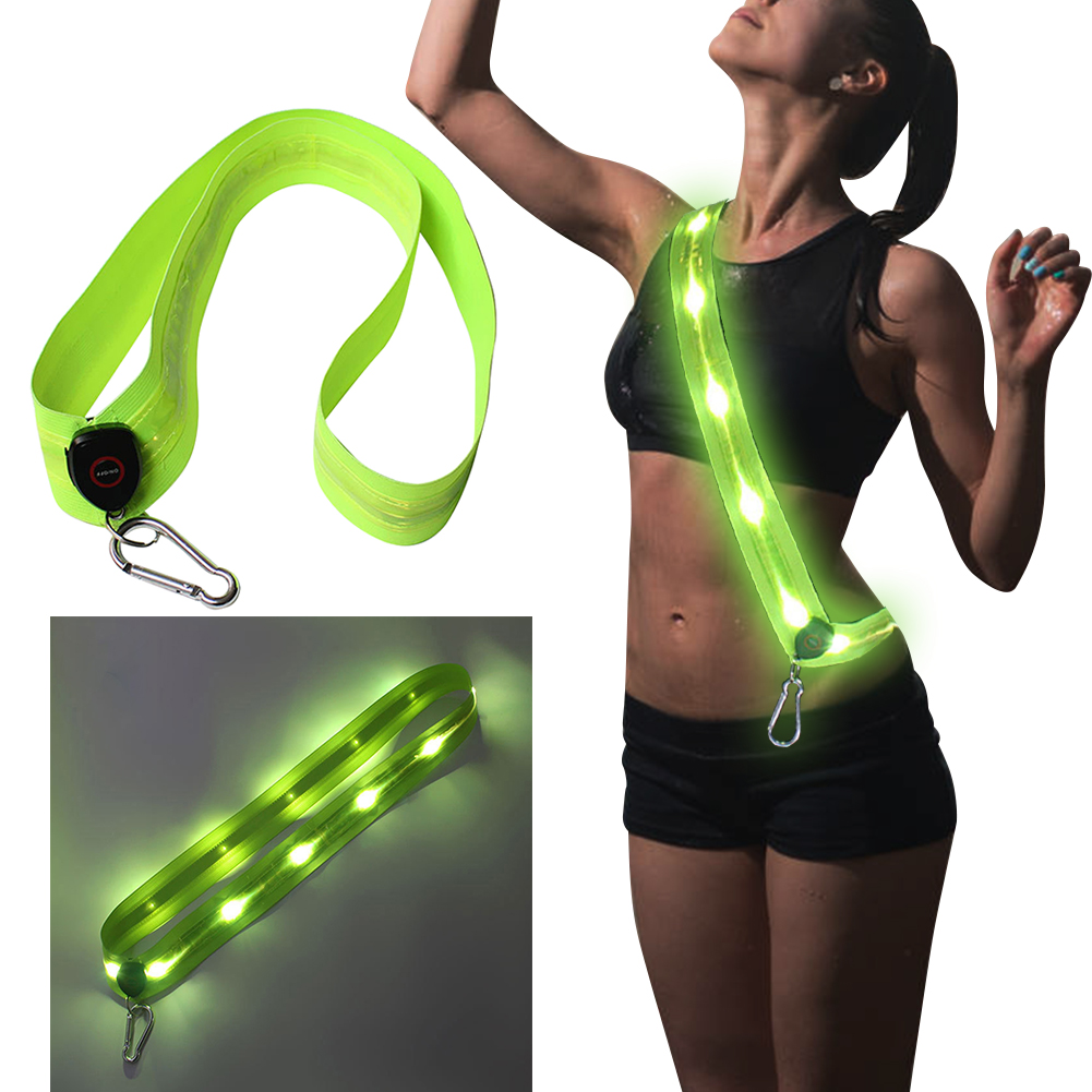 Cinto de Ombro LED Recarregáve - Running Gear Night avaliação e preço