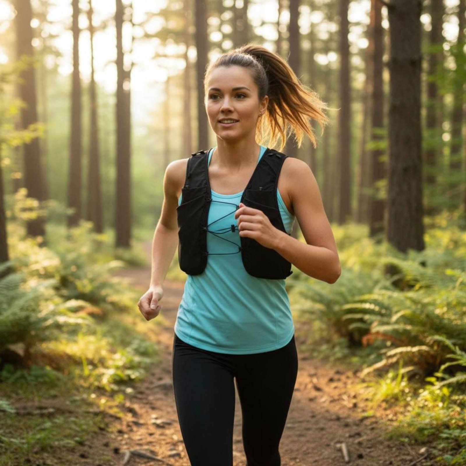 Colete de corrida leve, portát - Reflective Running Gear Vest avaliação e preço