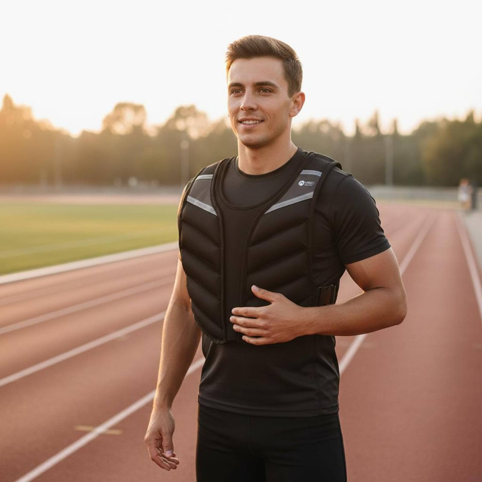 Colete de Peso com Design Invi - Running Gear Design avaliação e preço