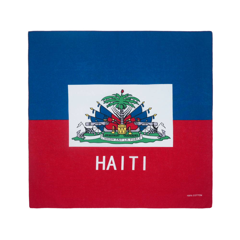 Haiti bandeira bandana 100% al - Running Gear Gifts For Women avaliação e preço