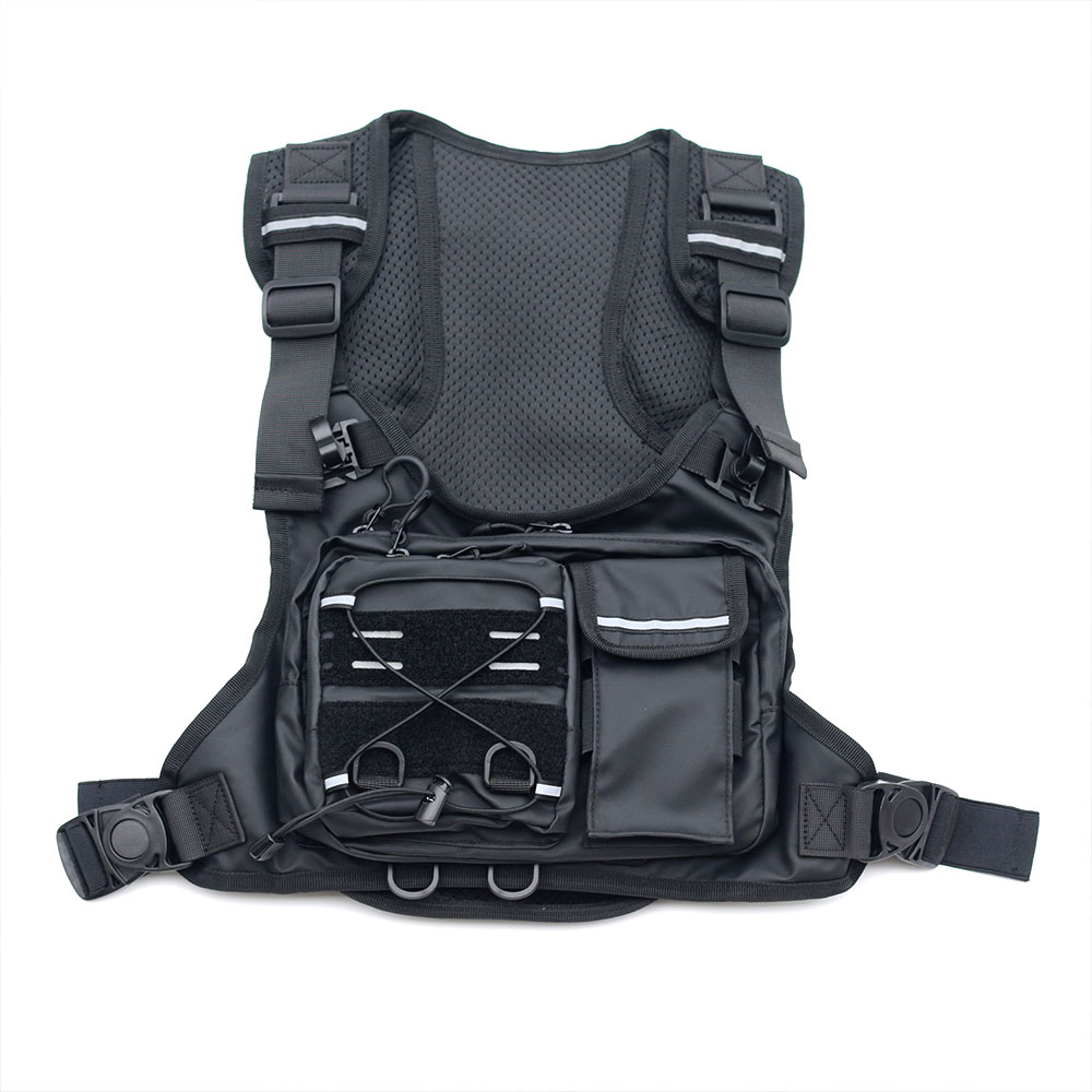 Colete Tático com Bolsa de Pei - Reflective Running Gear Vest avaliação e preço