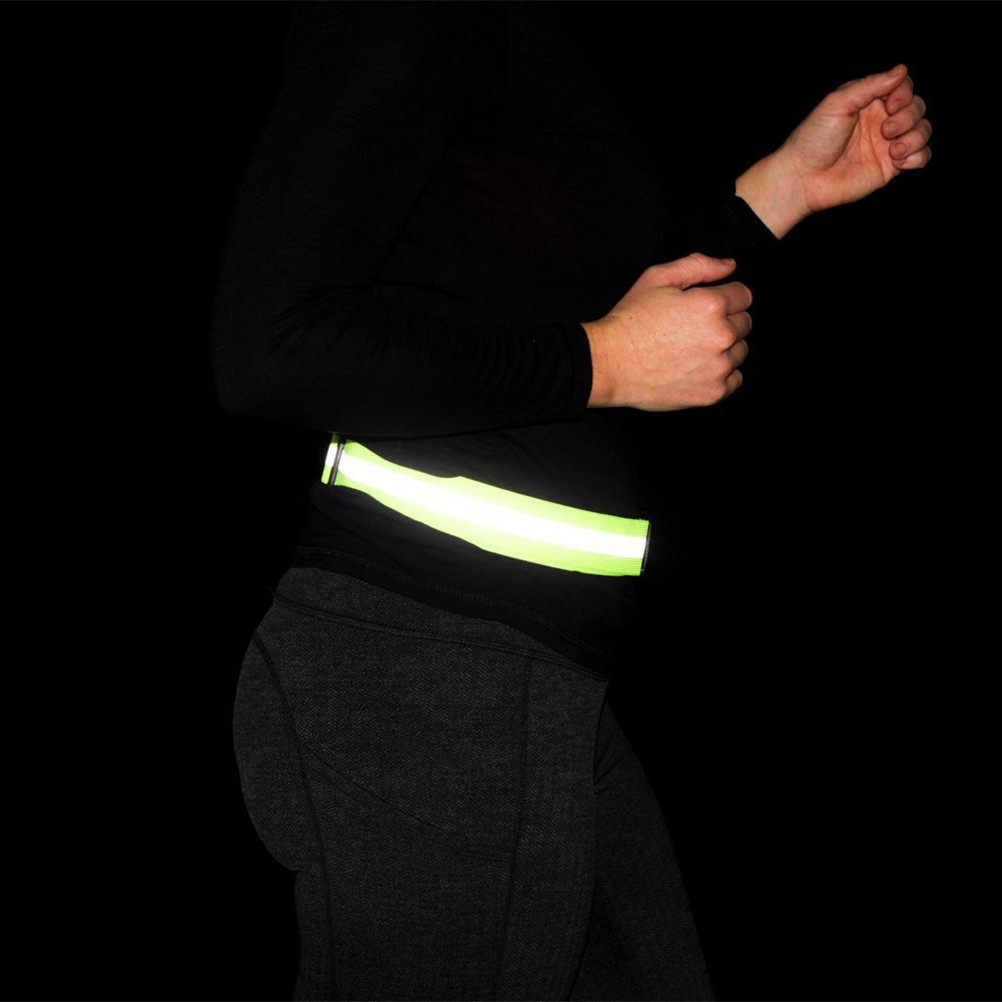 Cinto reflexivo verde fluoresc - Running Gear Night avaliação e preço
