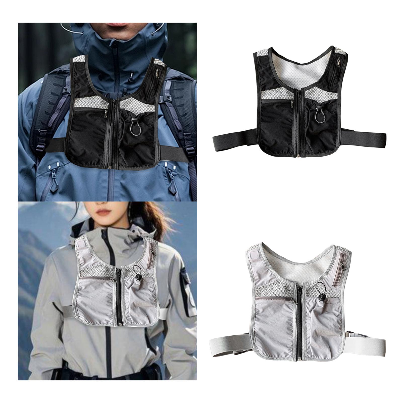 Colete de Corrida com Bolsa pa - Reflective Running Gear Vest avaliação e preço