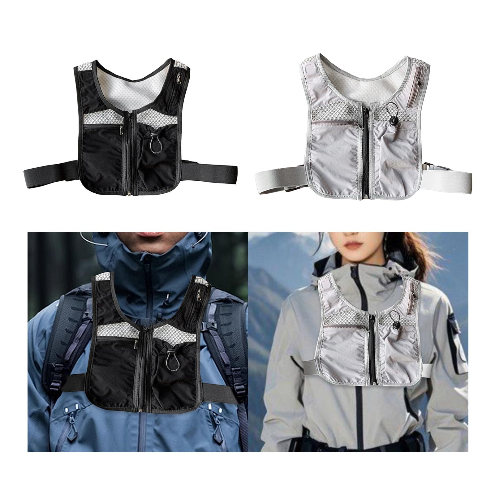 Colete de Corrida com Bolsa pa - Reflective Running Gear Vest avaliação e preço