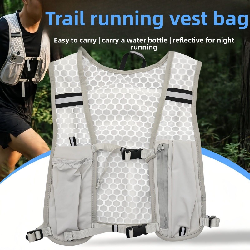 Novo Colete Refletivo Leve par - Reflective Running Gear Vest avaliação e preço